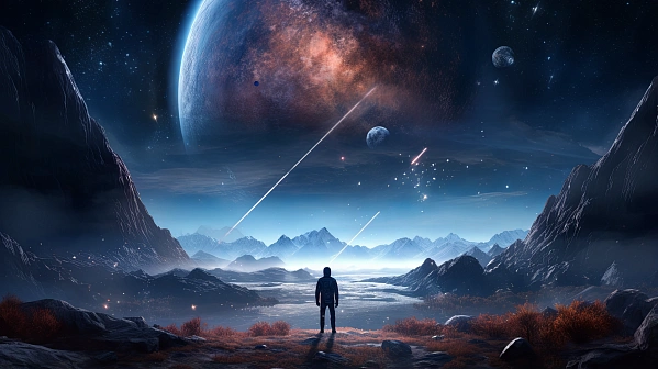 Space game wallpapers pattern