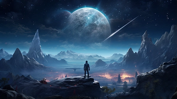 Space game wallpapers pattern