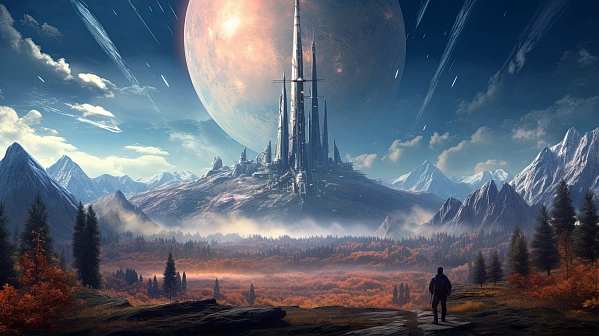 Space game wallpapers pattern