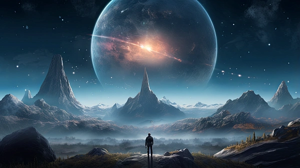 Space game wallpapers pattern