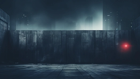Cyberpunk concrete walls pattern