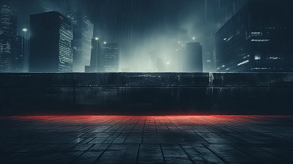 Cyberpunk concrete walls pattern