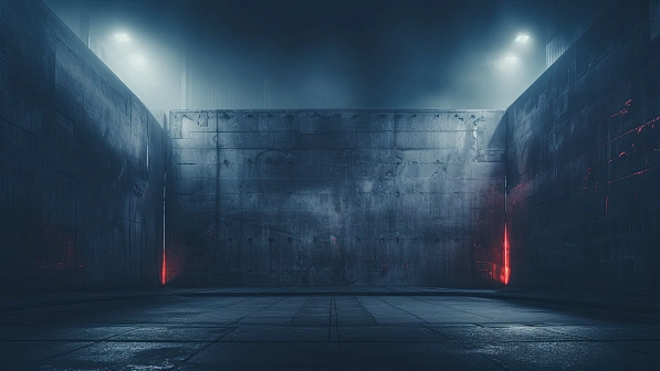 Cyberpunk concrete walls pattern