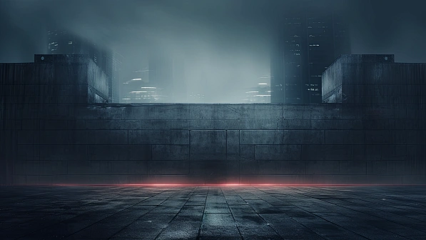 Cyberpunk concrete walls pattern
