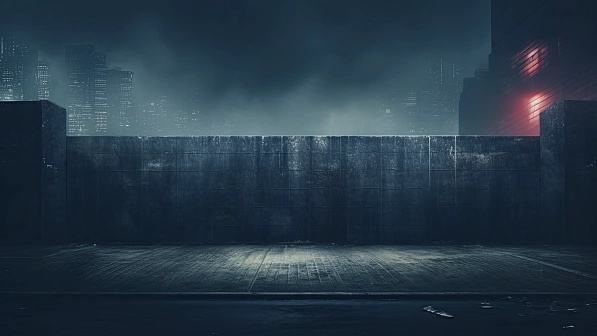 Cyberpunk concrete walls pattern