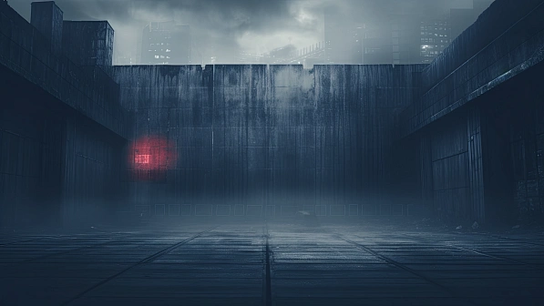 Cyberpunk concrete walls pattern
