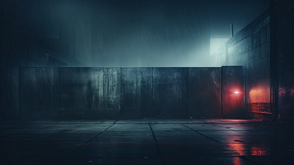 Cyberpunk concrete walls pattern