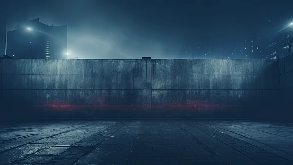 Cyberpunk concrete walls pattern