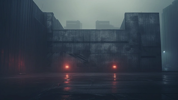 Cyberpunk concrete walls pattern