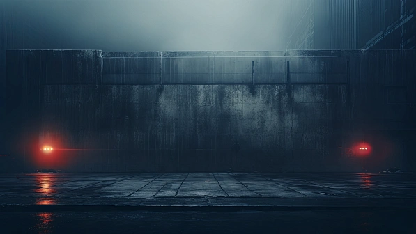 Cyberpunk concrete walls pattern