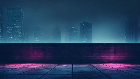 Neon walls pattern
