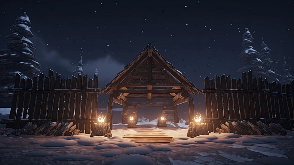 RPG wooden walls and gates pattern
