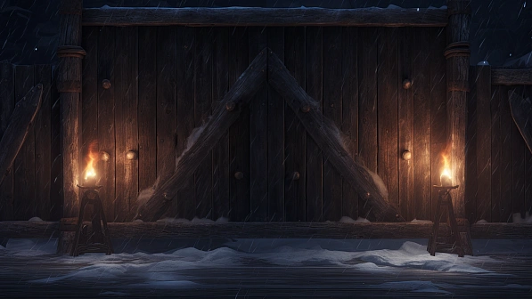 RPG wooden walls and gates pattern