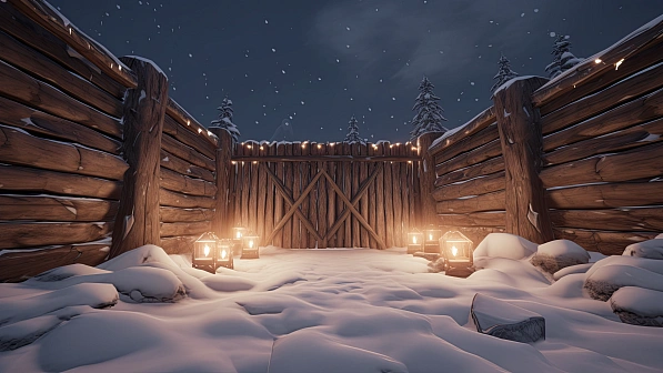 RPG wooden walls and gates pattern
