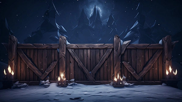 RPG wooden walls and gates pattern