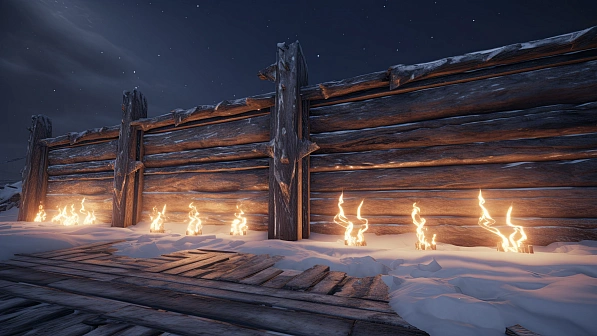 RPG wooden walls and gates pattern