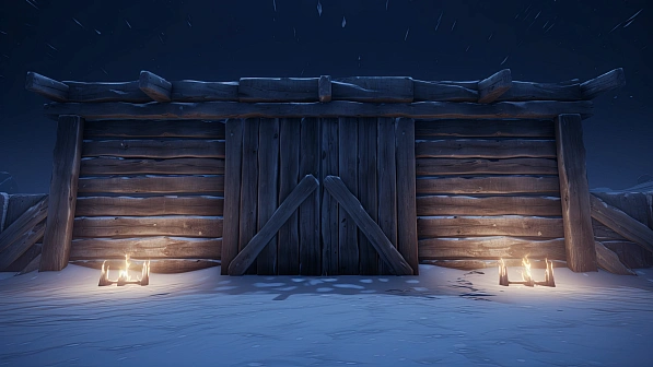 RPG wooden walls and gates pattern