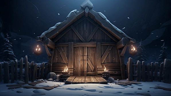 RPG wooden walls and gates pattern