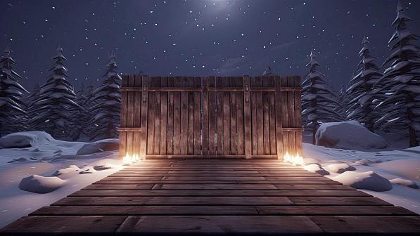 RPG wooden walls and gates pattern