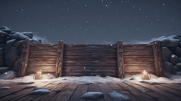 RPG wooden walls and gates pattern