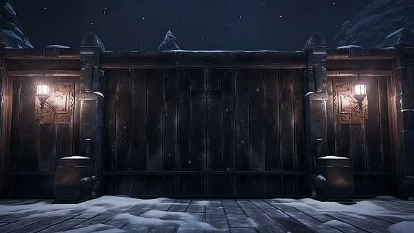 RPG wooden walls and gates pattern