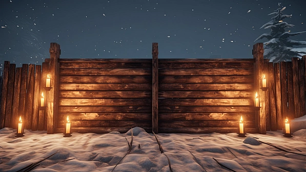 RPG wooden walls and gates pattern