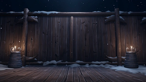 RPG wooden walls and gates pattern