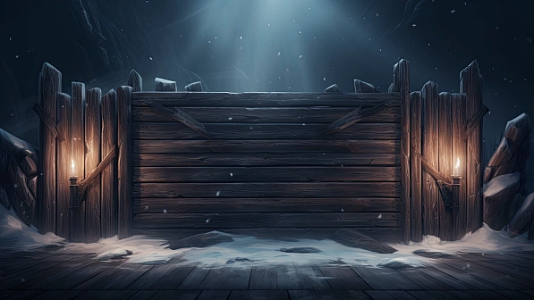 RPG wooden walls and gates pattern