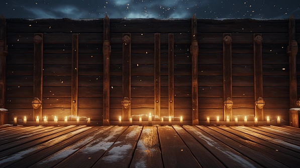 RPG wooden walls and gates pattern