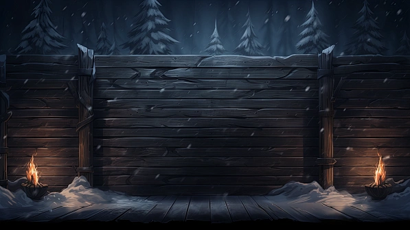 RPG wooden walls and gates pattern
