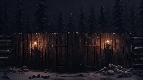 RPG wooden walls and gates pattern