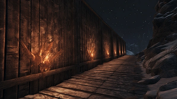 RPG wooden walls and gates pattern