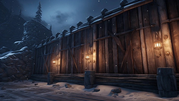 RPG wooden walls and gates pattern