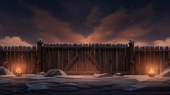 RPG wooden walls and gates pattern