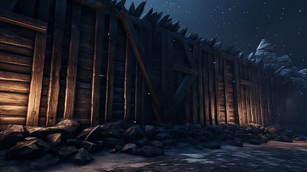 RPG wooden walls and gates pattern