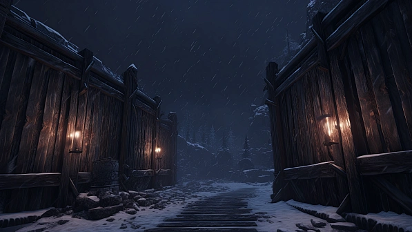 RPG wooden walls and gates pattern