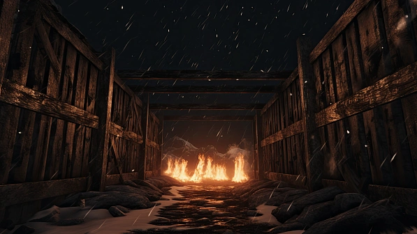 RPG wooden walls and gates pattern