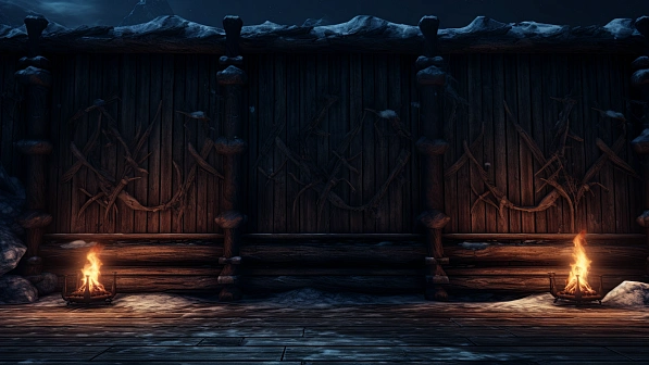 RPG wooden walls and gates pattern
