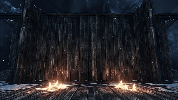 RPG wooden walls and gates pattern