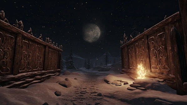 RPG wooden walls and gates pattern