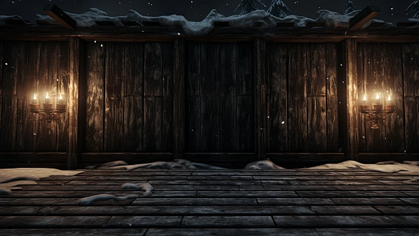 RPG wooden walls and gates pattern
