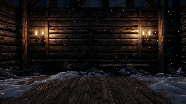 RPG wooden walls and gates pattern