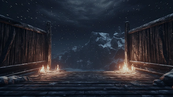 RPG wooden walls and gates pattern