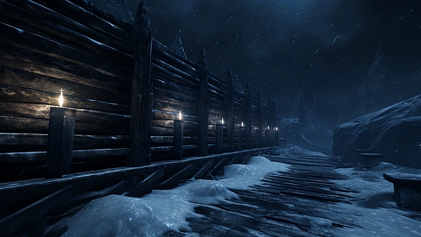 RPG wooden walls and gates pattern