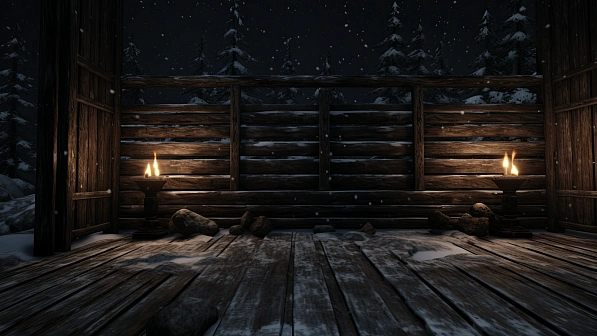 RPG wooden walls and gates pattern
