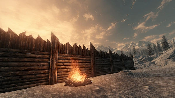 RPG wooden walls and gates pattern