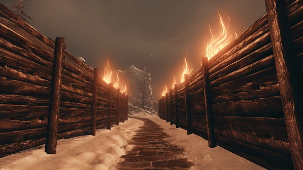 RPG wooden walls and gates pattern