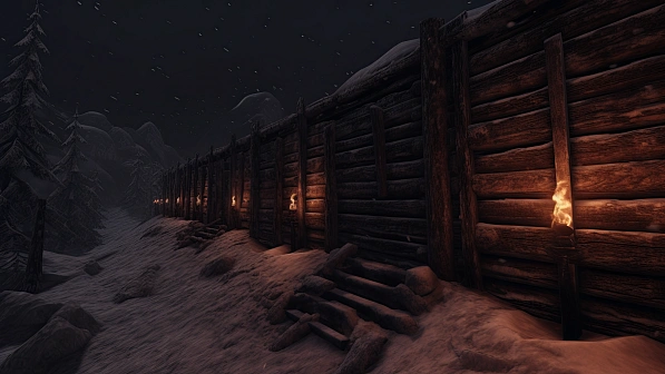RPG wooden walls and gates pattern