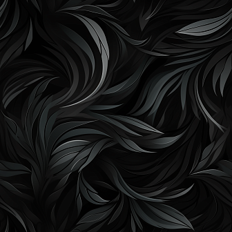 Stunning Black Floral Designs pattern