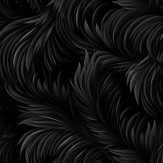 Stunning Black Floral Designs pattern